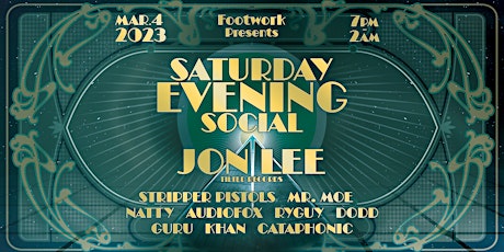 Saturday EVENING Social w/ Jon Lee