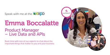 Speak with me at the AHG - Integrations with Emma Boccalatte primary image