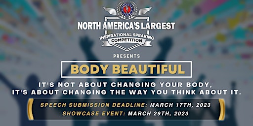 Body Beautiful | Speaker Slam: Inspirational Speaking Competition