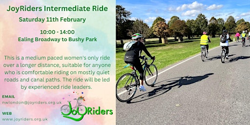 Image principale de Intermediate Bike Ride: Ealing Council Offices to Bushy Park