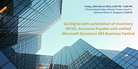 Go Digital with RFID & AP unified with Microsoft Dynamics 365 BC