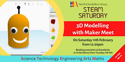 3D modelling with Makermeet for ages 10+