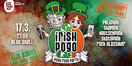 St. Patrick's Day Irish Pogo Party + The Rogues From County Hell LIVE