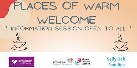 PLACES OF WARM WELCOME INFORMATION SESSION
