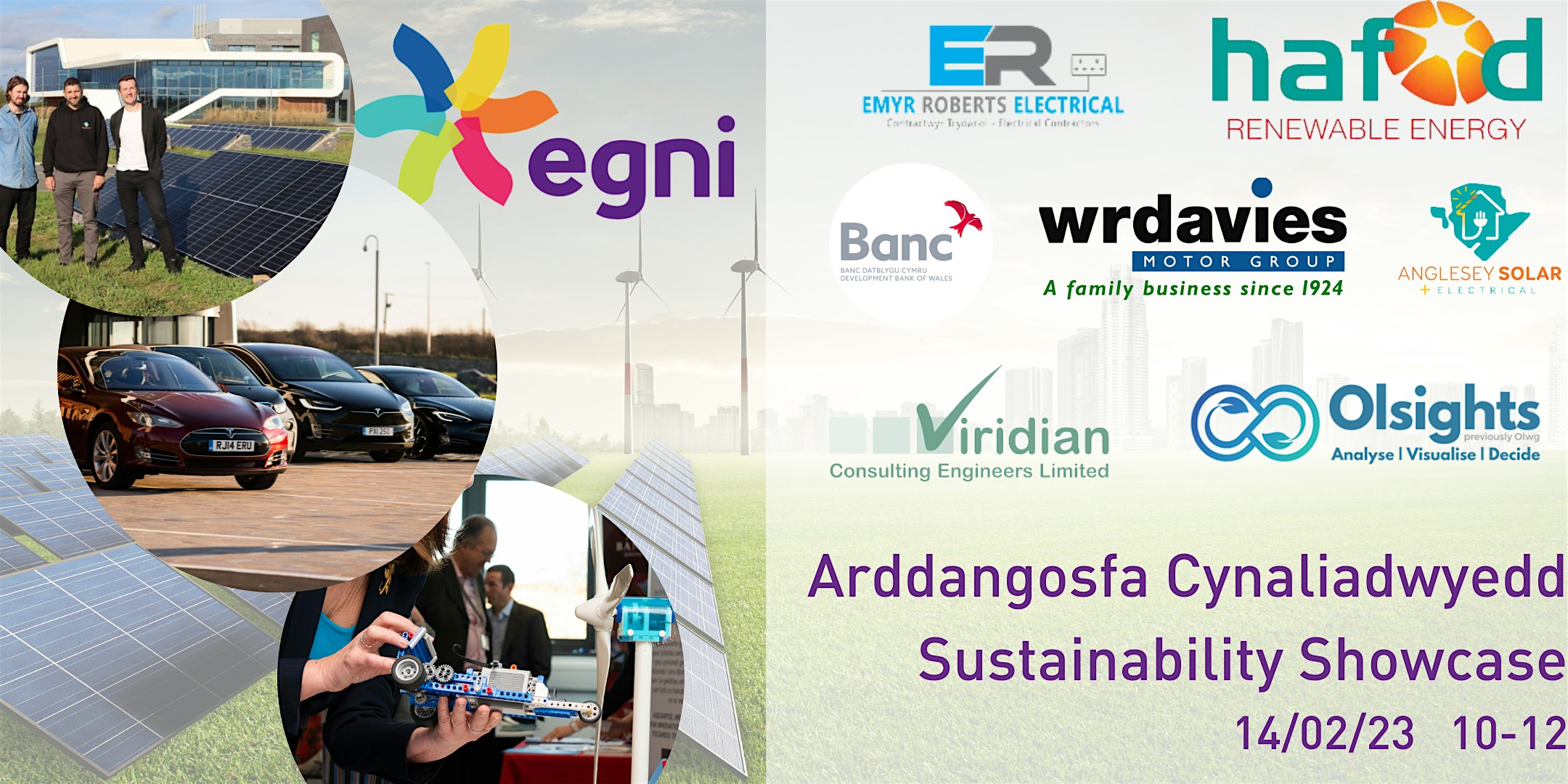 Arddangosfa Cynaliadwyedd // Sustainability Showcase