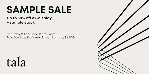 Tala Ex-Display Stock + Sample Sale