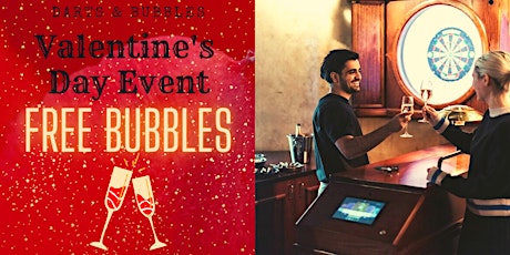Valentine's Day Darts & Bubbles Event