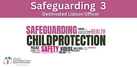 Safeguarding 3 - Designated Liaison Person - Online - 19th April 2023