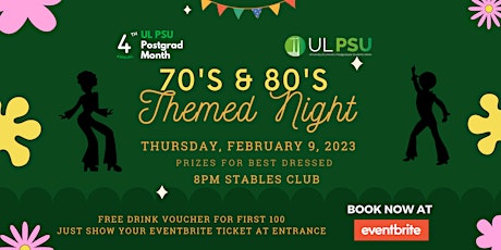 70's & 80's Party!