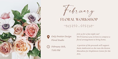 February Floral Workshop