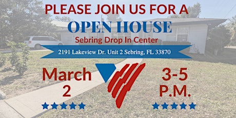 Sebring Drop In Center Open House