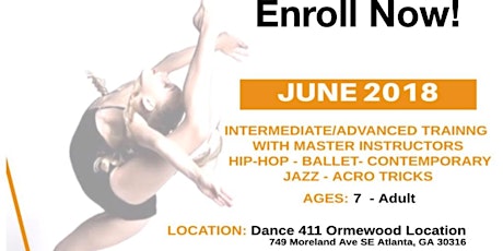 Dance 411 2018 Summer Intensives  primary image
