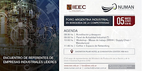 Imagen principal de Foro Argentina Industrial 2018: "en búsqueda de la Competitividad"