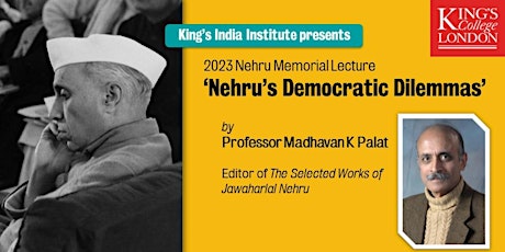 2023 Nehru Memorial Lecture by Professor Madhavan K Palat