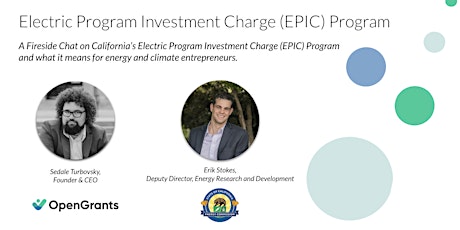 Electric Program Investment Charge (EPIC) Program