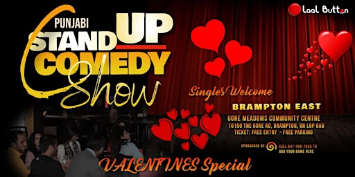 FREE Punjabi Stand Up Comedy Show Brampton  - EAST BRAMPTON