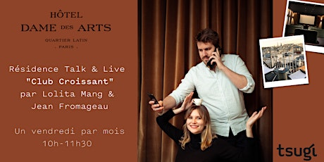 Club Croissant en direct avec Nina Koltchitskaia & Fakear en live
