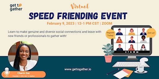 Virtual Speed Friending Event