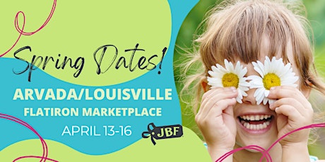 FREE ADMISSION Pass JBF Arvada/Louisville Children's Consignment Sale SP23
