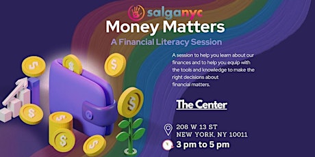 Salga presents "Money Matters: A Financial Literacy Session"
