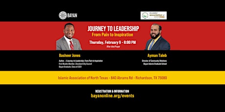 Basheer Jones: Journey to Leadership
