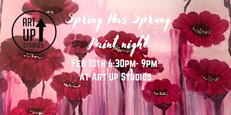 Spring Has Sprung Paint Night with Derrie Selles