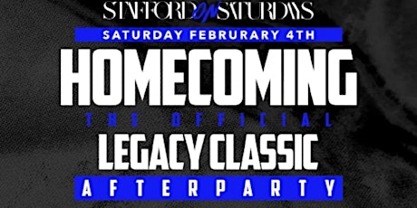 Homecoming: The Official Legacy Classic Afterparty @ The Stafford Room
