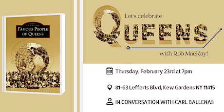 Let's Celebrate Queens with Rob MacKay!