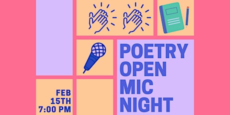 Poetry Open Mic Night -February
