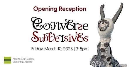 Reception Converse Subversives exhibition  with artist  in attendance