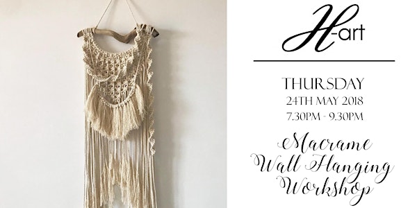 Beginner's Macrame Wall Hanging Workshop