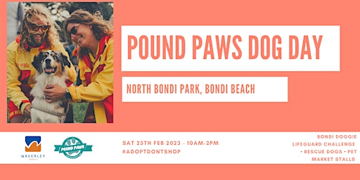 Pound Paws Dog Day at Bondi Beach 2023
