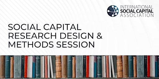 Imagem principal do evento Social Capital Research Design and Methods