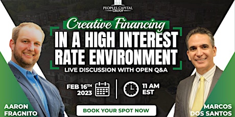 Creative Financing in a High Interest Rate Environment