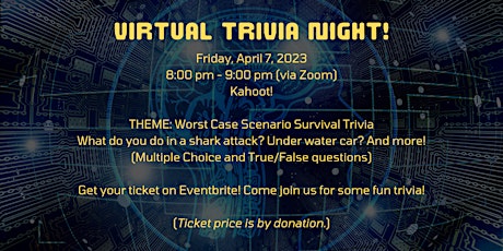 Trivia Night - Worse Case Scenario Survival Trivia