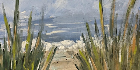 Peaceful Shores Beach Painting- Online