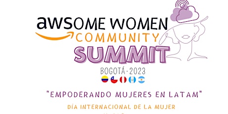 Imagen principal de AWSome Women Community Summit LATAM 2023 - Virtual