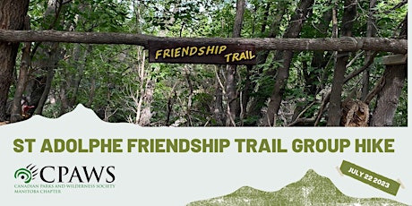 Afternoon Group Hike at St Adolphe Friendship Trail - 1:30PM
