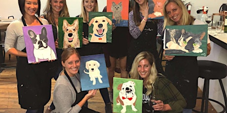 Paint Your Pet! ($10 Food and Drink Special) - Paint and Sip by Classpop!™
