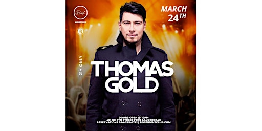 Thomas Gold at Rosenight Club March 24th 2023