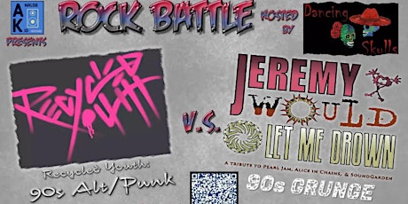 Rock Battle at Dancing Skulls: Alt/Punk vs. Grunge