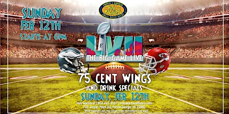 The BIG GAME watch Party - Football Sunday at Holy Mackerel