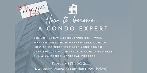 How to Become a Condo Expert-KW Coastal