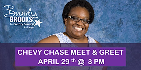 Meet & Greet for Brandy Brooks in Chevy Chase primary image