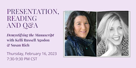 Demystifying the Manuscript with Kelli Russell Agodon and Susan Rich
