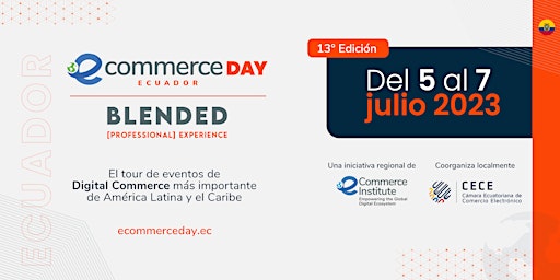Imagen principal de eCommerce Day Ecuador Blended [Professional] Experience 2023