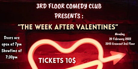 The Week After Valentines: Live English Stand Up Comedy
