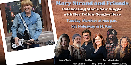 Mary Strand and Friends: Celebrating a new single with fellow songwriters