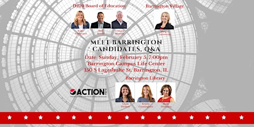 Meet April 2023 ActionPAC candidates, Q&A & update on election topics
