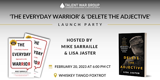 'The Everyday Warrior' and 'Delete the Adjective' Book Launch Party